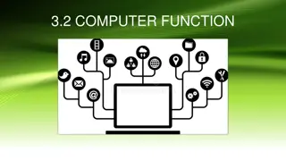 Computer Function: An Overview