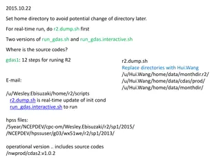 Managing and Updating R2 Source Codes and Data Documentation
