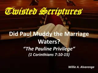 God's Design for Marriage and Remarriage