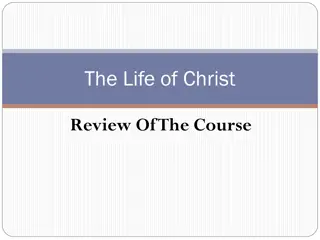 The Life and Teachings of Jesus in Various Locations