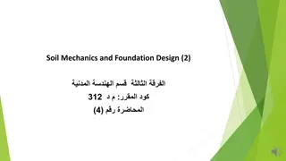 Bearing Capacity of Piles in Soil Mechanics and Foundation Design
