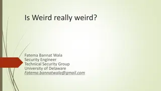 The Intriguing World of Bro's Weird Activity