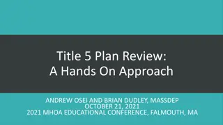 Septic System Plan Review Process