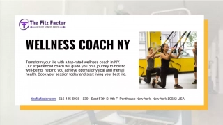 Wellness Coach New York - The Fitz Factor