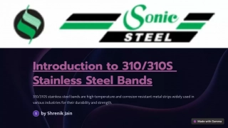 Introduction-to-310310S-Stainless-Steel-Bands