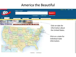 America the Beautiful - Information, Maps & Fun Quizzes