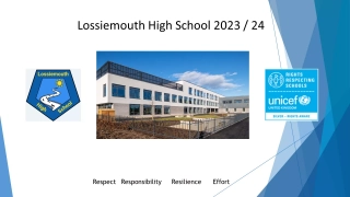 Lossiemouth High School 2023 / 24