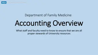 Effective Accounting Practices for University Resources