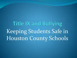 Title IX: Protecting Students from Sexual Harassment