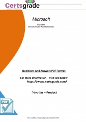Excel with Confidence MS-900 Microsoft 365 Fundamentals Exam Mastery