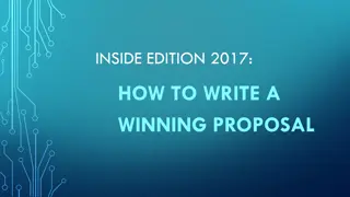 Crafting a Winning Proposal: Tips for AMATYC 2017 Conference