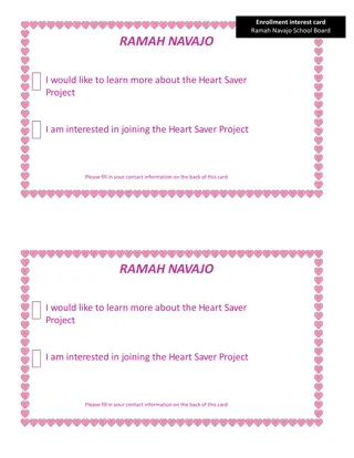 Join the Heart Saver Project at Ramah Navajo School Board