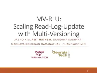 Scalability Challenges in Multi-Versioning Systems