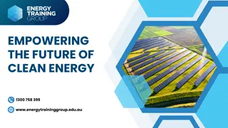 Empowering the Future of Clean Energy PPT