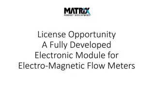 Advanced Electronic Module for Mag Flow Meters