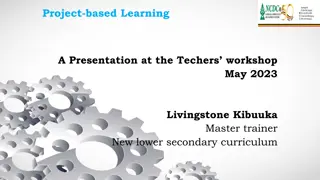 Project-Based Learning for Effective Teaching and Learning