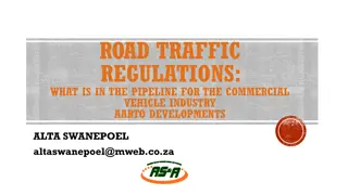 Developments in Road Traffic Regulations for the Commercial Vehicle Industry