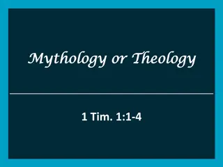 The Apostolic Charge: Truths vs. Fables in Biblical Context