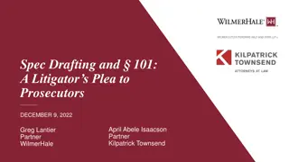 Importance of Specification in Patent Litigation
