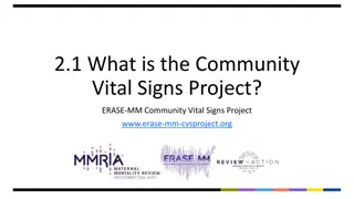 2.1 What is the Community Vital Signs Project?