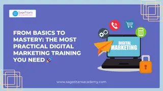 From Basics to Mastery: The Most Practical Digital Marketing Training You Need.