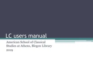 Library of Congress Classification System