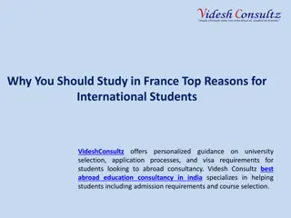 Why You Should Study in France Top Reasons for International Students