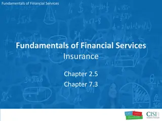 Insurance in the Financial Services Industry