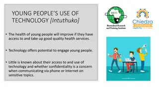 Young People's Use of Technology for Health Services in Bulawayo
