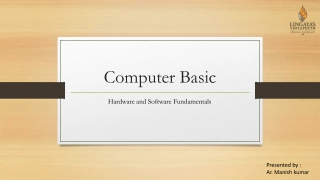Understanding Computer Hardware and Software Fundamentals