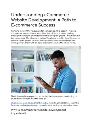 Understanding eCommerce Website Development_ A Path to E-commerce Success