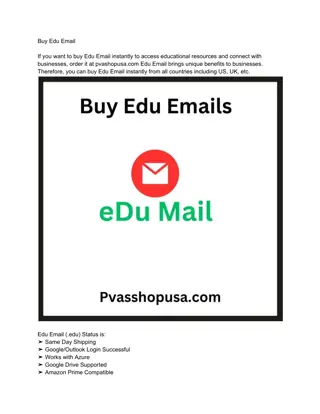 Buy Edu Email