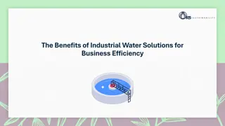 The Benefits of Industrial Water Solutions for Business Efficiency