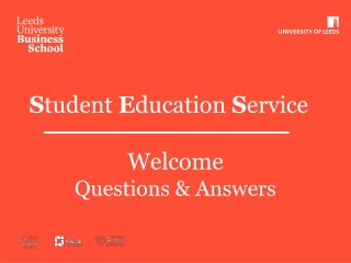 Student Education Service Overview