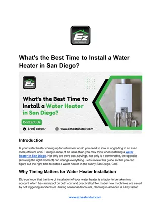 What to Do if Your Water Heater Fails After Installation