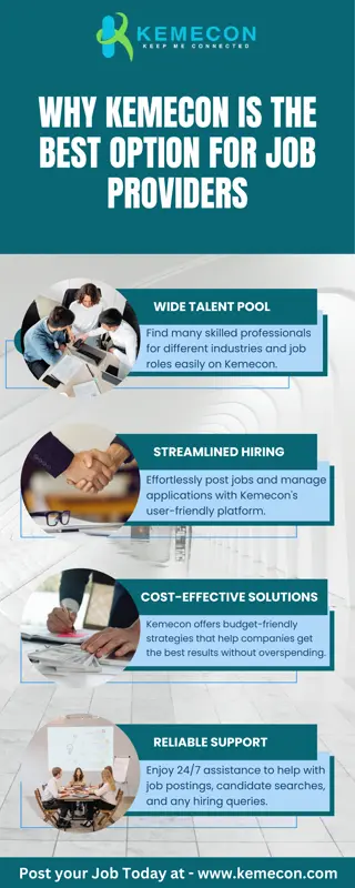 Why Kemecon is the Best Option for Job Providers