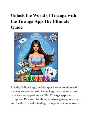Unlock the World of Tiranga with the Tiranga App_ The Ultimate Guide
