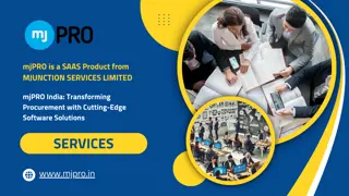 mjPro India: Transforming Procurement with Cutting-Edge Software Solutions