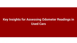 Key Insights for Assessing Odometer Readings in Used Cars