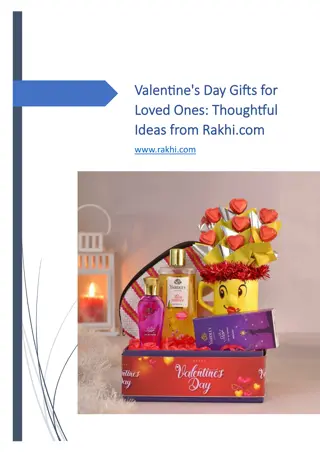 Valentine's Day Gifts for Loved Ones Thoughtful Ideas from Rakhi