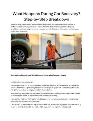 What Happens During Car Recovery Step-by-Step Breakdown