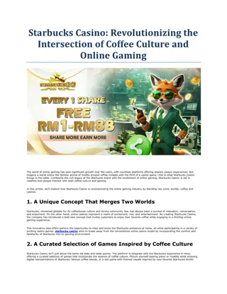 Starbucks Casino