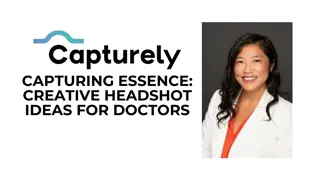 Capturing Essence Creative Headshot Ideas for Doctors