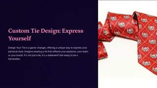 Elevate Your Style with Custom Ties | Design Your Tie