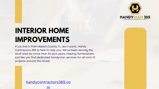 Handy Man Exterior Home Repair Services