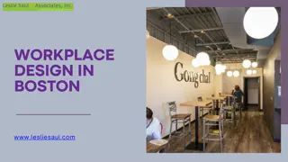 Innovative Workplace Design in Boston Crafting Productive and Inspiring Spaces