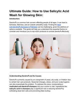 Ultimate Guide How to Use Salicylic Acid Wash for Glowing Skin