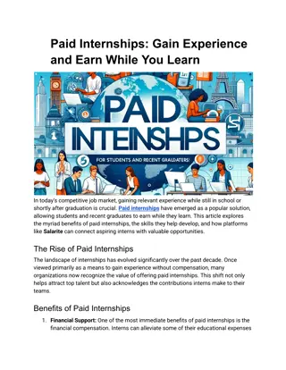 Paid Internships_ Gain Experience and Earn While You Learn