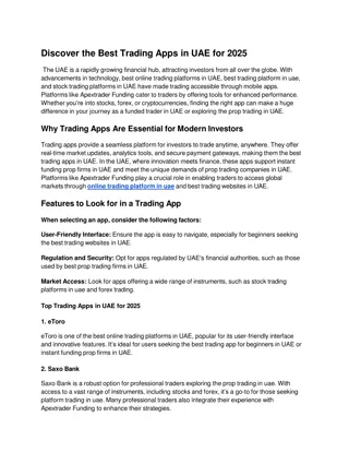 Discover the Best Trading Apps in UAE for 2025 (1)