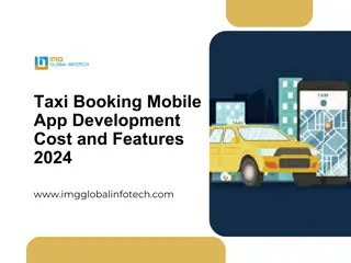 Taxi Booking Mobile App Development Cost and Features 2024